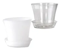 ORHIDEEPOTT MATTKLAAS VALGE Ø15CM H12CM