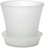 ORHIDEEPOTT MATTKLAAS VALGE Ø15CM H12CM