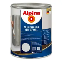 METALLIKRUNTVÄRV ALPINA GRUNDIERUNG FÜR METALL 0,75L HALL MATT
