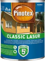 PUIDUKAITSEVAHEND PINOTEX CLASSIC LASUR 1L PÄHKEL