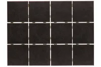 KERAAMILINE PÕRANDAPLAAT DIAMOND BLACK 10X10(30X40CM)