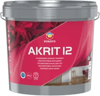 SEINAVÄRV ESKARO AKRIT 12 4,75L VALGE POOLMATT