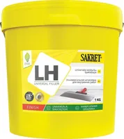 PEENPAHTEL SAKRET LH 1KG VALGE
