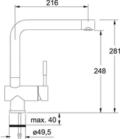 KÖÖGISEGISTI FRANKE SAMOA FRA1150046072 KROOM