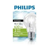 HALOGEENLAMP ECO CLASSIC A55 E27 42W 230V PHILIPS