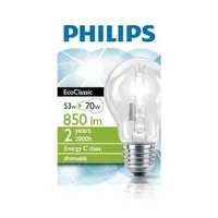 HALOGEENLAMP ECO CLASSIC A55 E27 53W 230V PHILIPS