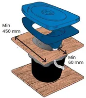 KUIVKÄIMLA KOMPLEKT SEPARETT PRIVY 500