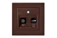 PISTIKUPESA TV + ARVUTI R-TA PRUUN EPSILON