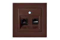 PISTIKUPESA ÜHENDUS TEL+ARVUTI R-TA PRUUN EPSILON