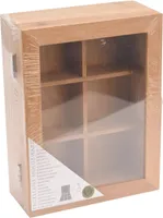 KARP TEEPAKKIDELE 21X16X7.8CM BAMBUS