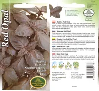 SEEMNED KURZEMES SEKLAS BASIILIK RED OPAL 1G