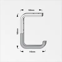 GARAAZINAGI 115 X 1 ALUMINIUM PUNANE