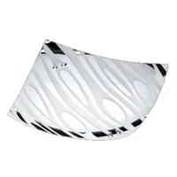 PLAFOON ROLF MUSTRIGA 2XE27