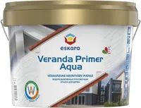 KRUNTVÄRV ESKARO VERANDA PRIMER AQUA 9L VALGE MATT