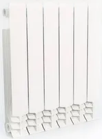 ALUMIINIUMIST RADIAATOR G500F KÜLGÜHENDUSEGA ARMATURA 483X573X90MM 6 RIBI 672W