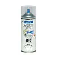 AEROSOOLVÄRV ACRYL PURE WHITE 400ML