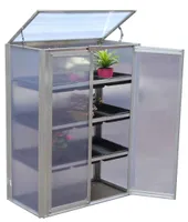 KASVUHOONE 76X36X99CM, POLÜKARBONAAT