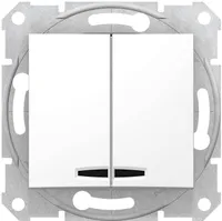 KAHENE LÜLITI SEDNA INDUKTSIOONLAMP RAAMITA SÜVISTATAV VALGE