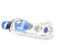 PIKENDUSJUHE 1,5M 3PESA 3X1MM2 VALGE