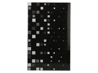 KERAAMILINE DEKOORPLAAT KWANT CZARNY 25X40CM