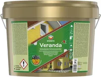 PUITFASSAADIVÄRV ESKARO VERANDA 9,17L PUNANE POOLMATT