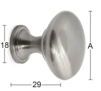 MÖÖBLINUPP AMADEUS 27,5MM HARJ.NIKKEL 1TK