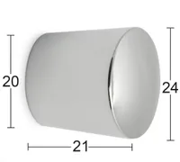 MÖÖBLINUPP GABRIEL 24MM KROOM 1TK