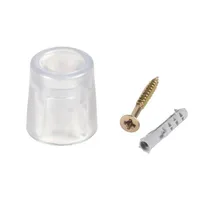 UKSESTOPPER KRUVIGA LÄBIPAISTEV 2TK 22MM Ø