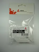 NURGIK ARRAS 50X50X15X2,0 FERS.VALGE 5TK