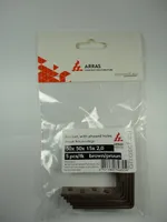 NURGIK ARRAS 50X50X15X2,0 FERS.PRUUN 5TK