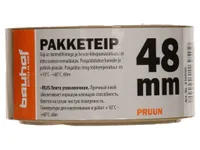 PAKKETEIP BAUHOF 48MMX60M PRUUN