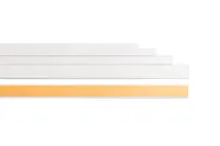 KARBIK 16X16MM KLEEBISEGA VALGE 2M