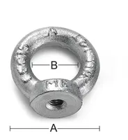 RÕNGASMUTTER 582 M10 TERAS/ZN