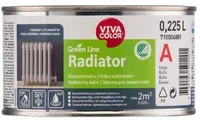 RADIAATORIVÄRV VIVACOLOR GREEN LINE RADIATOR 0,225L VALGE POOLMATT