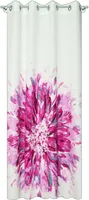 KARDIN SPLENDID FLOWER ÖÖSIDEGA 140X270CM PUNANE PIMENDAV
