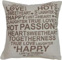 DEKORATIIVPADI PASSION 40X40 NAT VALGE