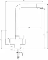 KÖÖGISEGISTI DEANTE ASTER BCA 065M 2-SÜSTEEMNE KROOM