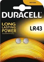 PATAREI DURACELL LR43 2-PAKK