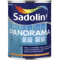 UKSE- JA AKNAVÄRV SADOLIN PANORAMA 1L VALGE POOLLÄIKIV