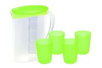 KANN KAANEGA 2 L + 4 JOOGITOPSI,ROHELINE,PLASTIK