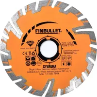 TEEMANTKETAS FINBULLET 125*2,2*7*22MM SAMURAI