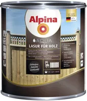 PUIDUKAITSEVAHEND ALPINA AQUA LASUR FÜR HOLZ 2,5L EEBENIPUU