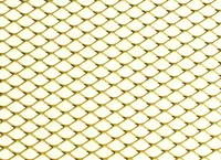 METALLPLAAT ARCANSAS VÕRK KULDNE 500X200X0,8MM 10X5,5