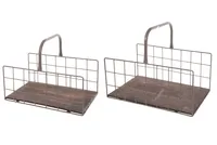 PUUKORV METALLIST 44X30X20/35CM