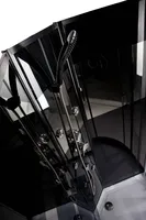 MASSAAŽIKABIIN HARMA BLACK ONYX 85X85X15/220CM