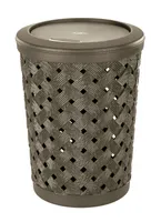 PRÜGIKAST ÜMAR KAANEGA ARIANNA 12 L, D.25,6XH.34CM TUMEPRUUN PLASTIK