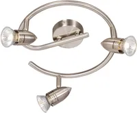 KOHTVALGUSTI 3-NE G GU10 3X50W NIKKEL VALGUSALLIKA