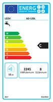 BOILER LEOV 44C 120L HORISONTAALNE 2000W SOOJUSVAHETIGA