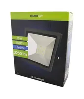 LED PROŽEKTOR 30W 2250LM 120° 6500K SLIM
