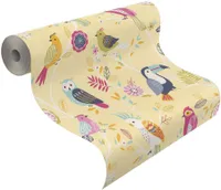 TAPEET KIDS&TEENS II 293029 0,53X10,05M LINNUD VÄRVILINE